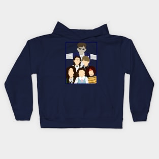 STARKID | NERDY PRUDES MUST DIE CAST FRAMED Kids Hoodie